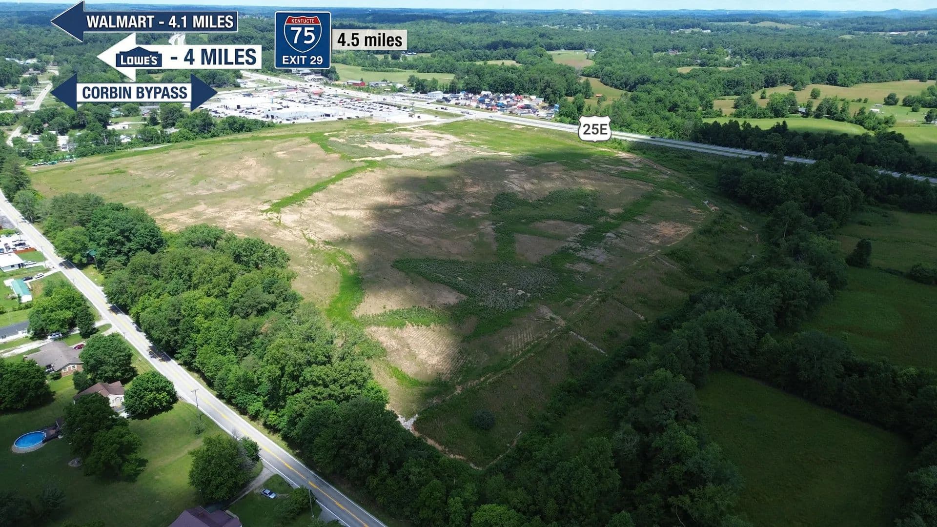 54.7 Acres of Land for Sale in Corbin, KY - Corbin, Kentucky, 40701