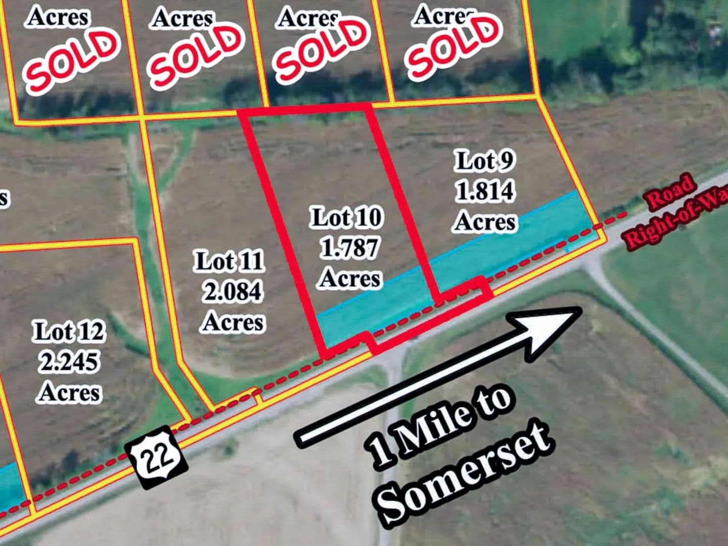1.79 Acres of Land for Sale in Somerset, Ohio - Somerset, Ohio, 43783