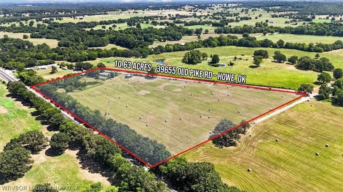 11.14 Acres of Land for Sale in Howe, OK - Howe, Oklahoma, 74940