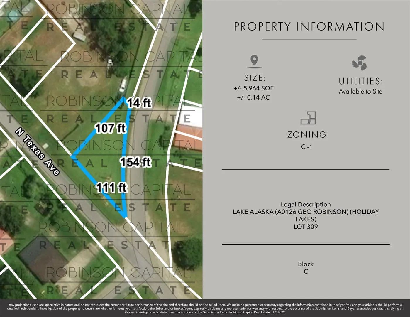 Property from 0 N Texas Avenue - KW - Holiday Lakes, Texas, 77515