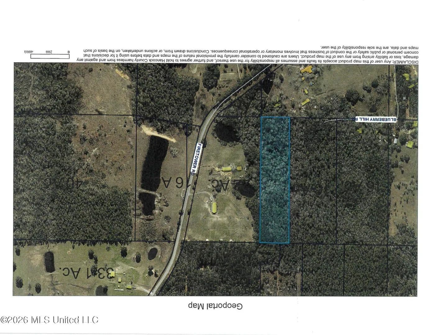 Property from Firetower Road - KW - Kiln, Mississippi, 39556