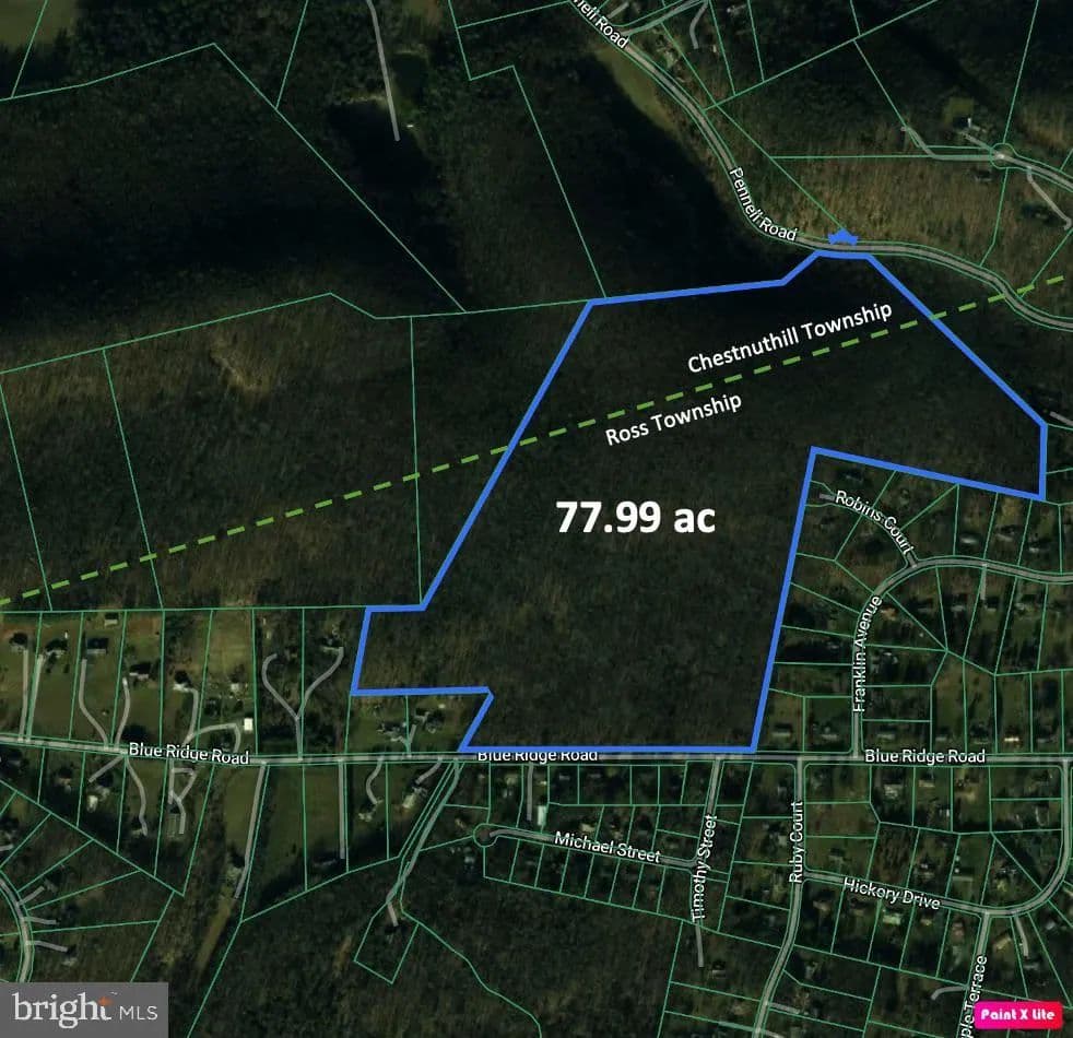 77.99 Acres of Land for Sale in SAYLORSBURG, PA - Saylorsburg, Pennsylvania, 18353