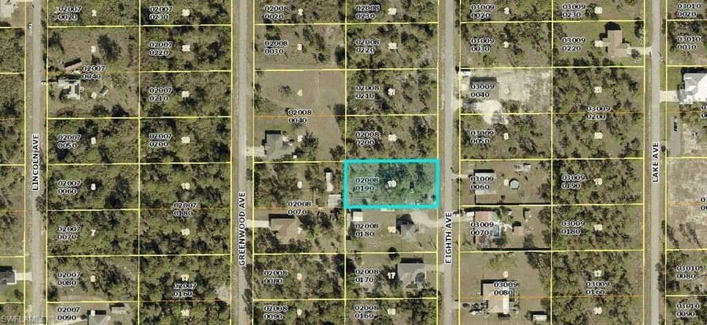 Property from 1217 8th AVE - KW - Lehigh Acres, Florida, 33972
