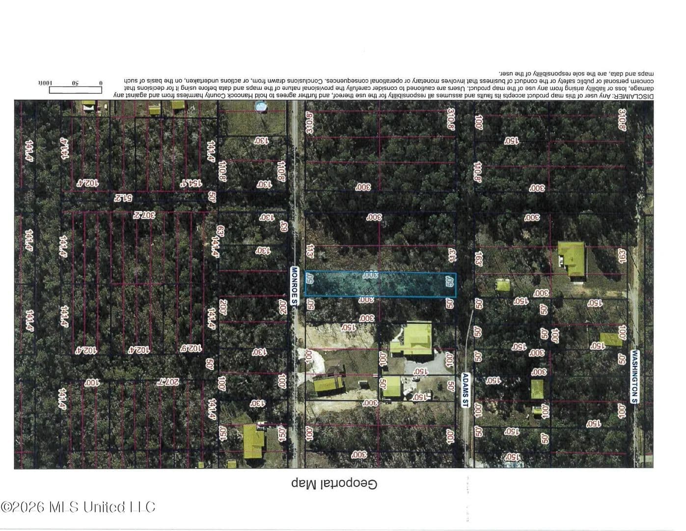 Property from Lot 6 & 7 Monroe Street - KW - Waveland, Mississippi, 39576