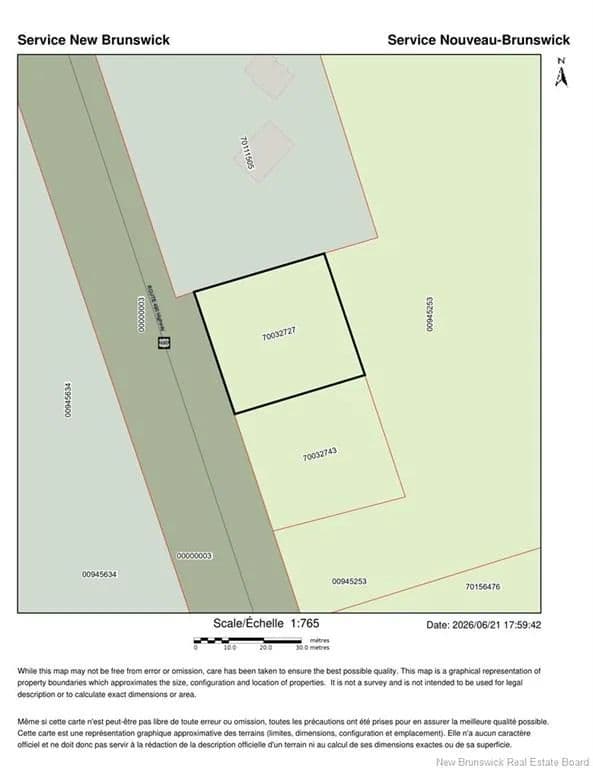 Land for Sale in McQuade, NB - Canada