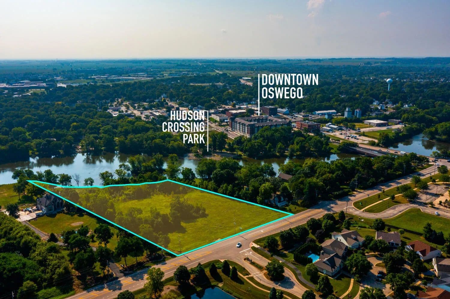 Property from 5.43 B-3 Commercial Acres State Route 31 - KW - Oswego, Illinois, 60543