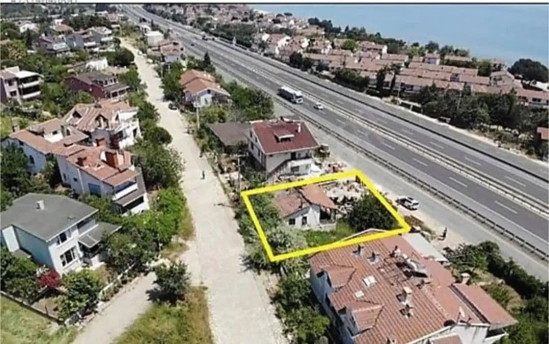 DENİZ MANZARALI | YOLA SIFIR | MÜSTAKİL TAPULU VİLLA İMARLI ARSA - Turkey