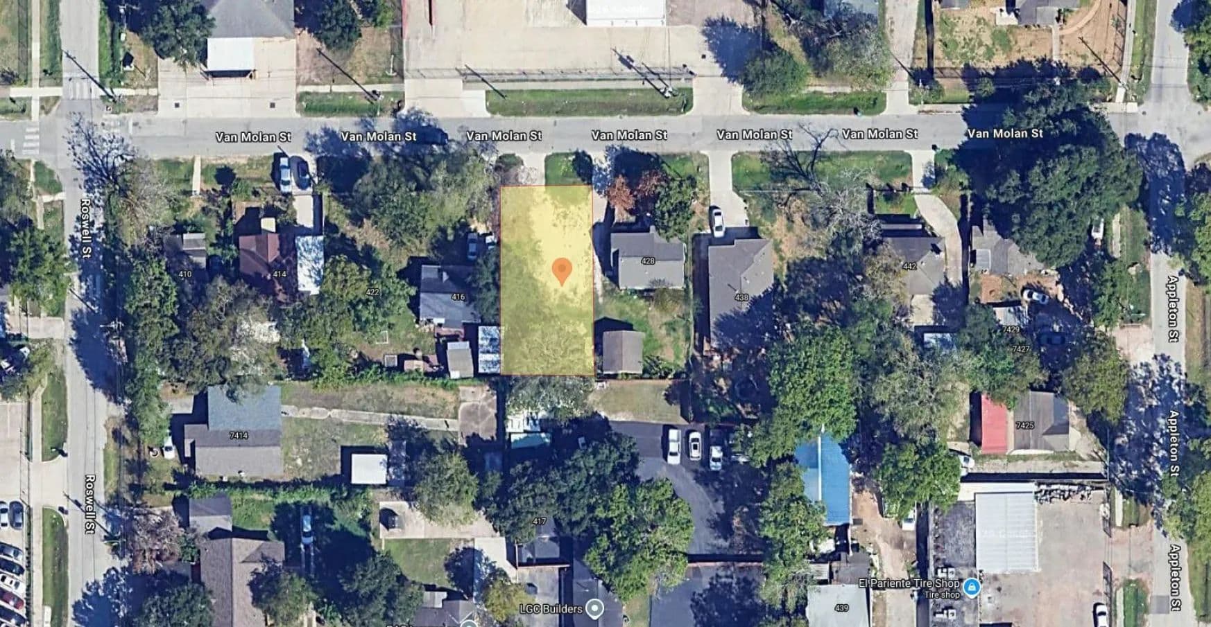 Property from 0 (418) Van Molan Avenue - KW - Houston, Texas, 77022