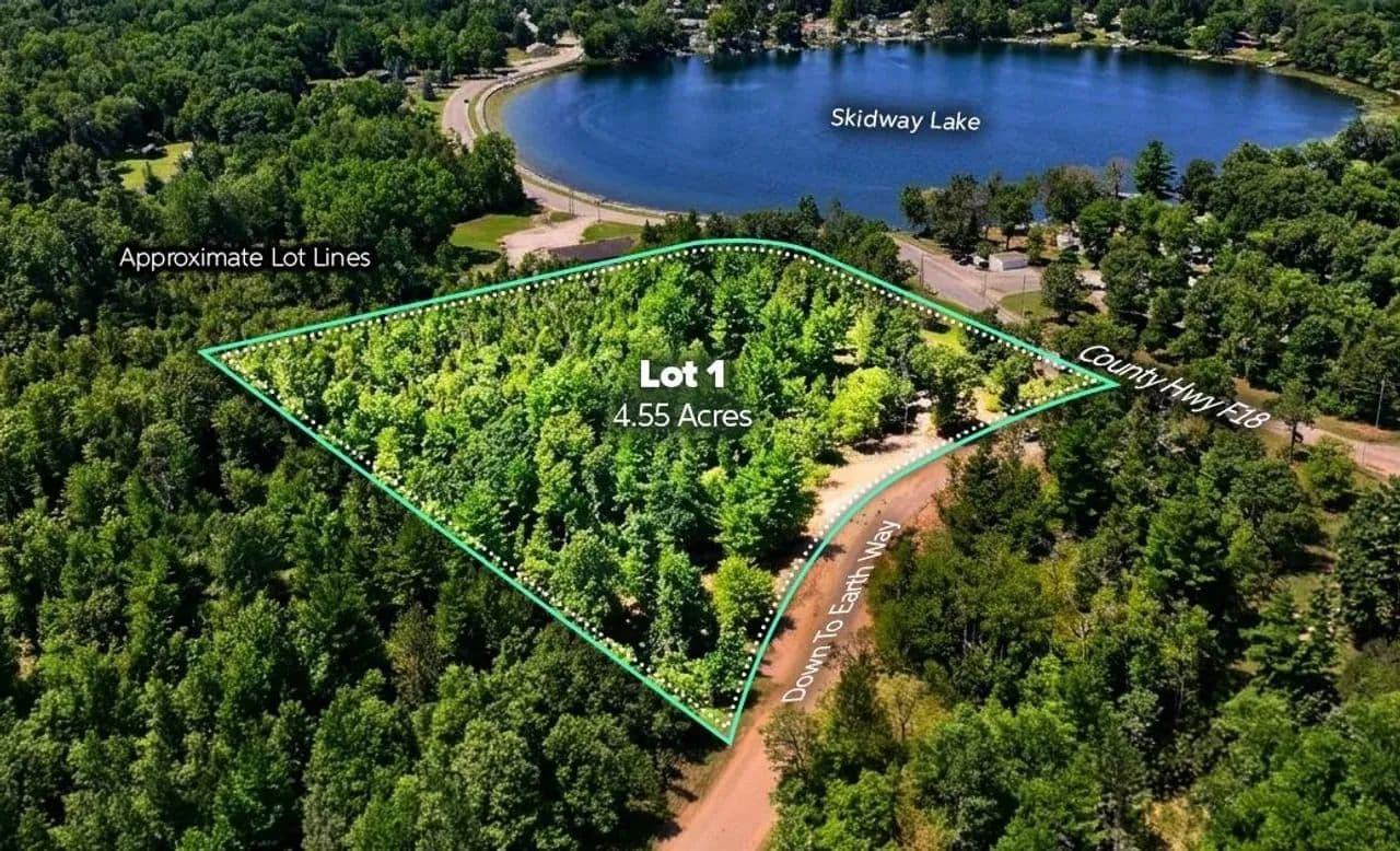 4.55+/- Acres Commercial Lot Skidway Lake MI - Prescott, Michigan, 48756