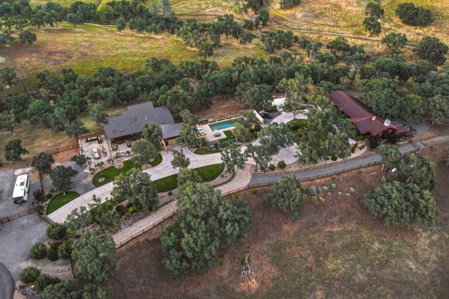 Two Homes on 16 Acres in Prestigious Golden Bear Estates in Winters, CA - Winters, California, 95694