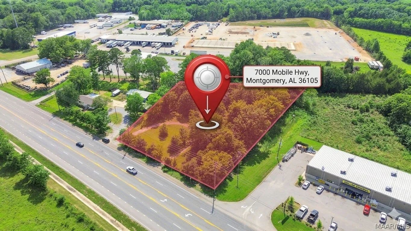 1.3 Acres of Land for Sale in Montgomery, AL - Montgomery, Alabama, 36105