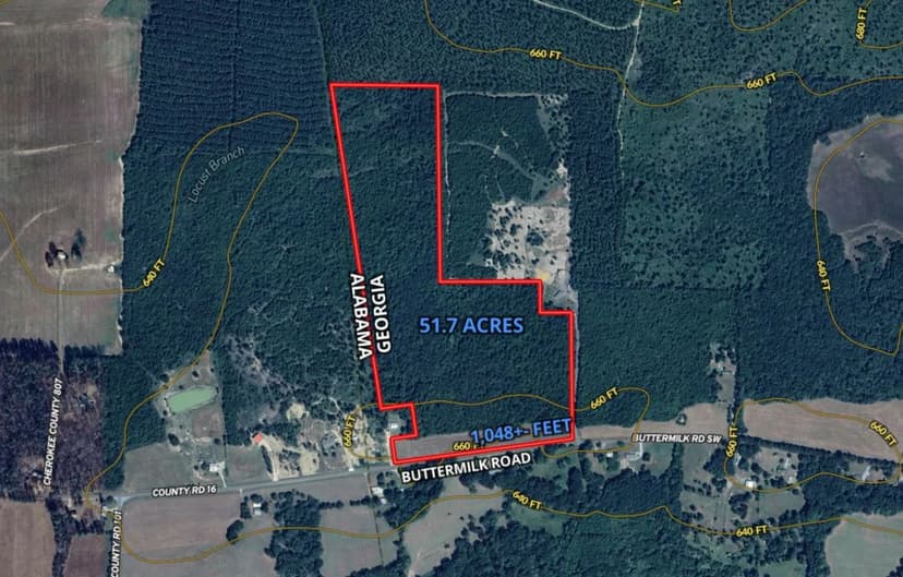 51.7 Acres Ready to Build or Farm