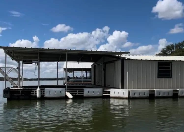 Price Reduction!! Boat House on Goat Island, Brownwood