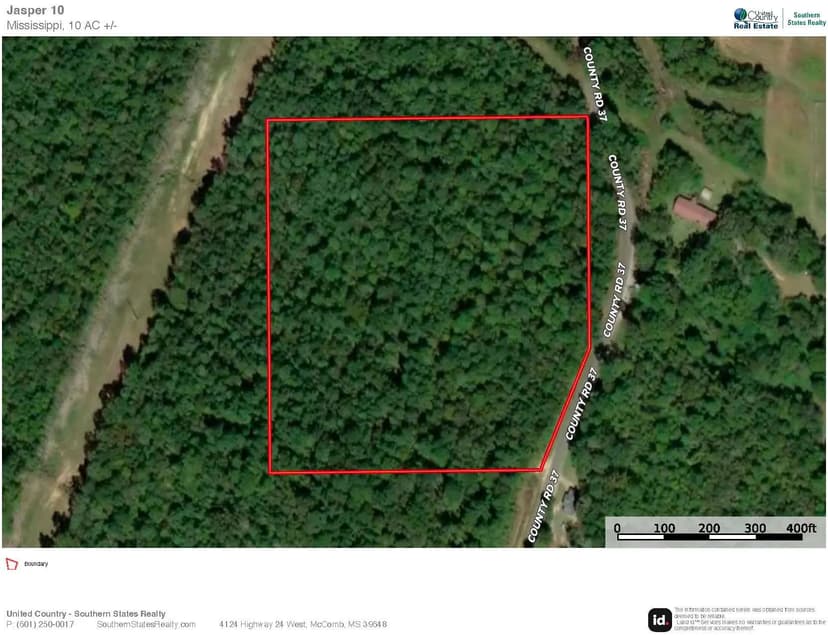 Beautiful 10 Acre Homesite Heidelberg, Ms Jasper County