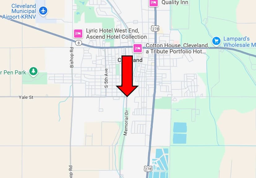 Home in Bolivar County at 624 S. Leflore Avenue in Cleveland, MS