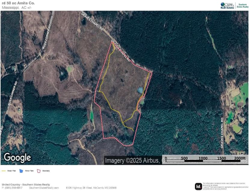 Land for Sale in Amite County, MS