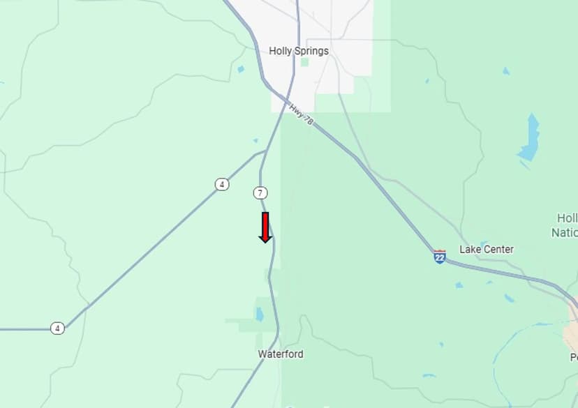 4.9 Acres in Marshall County in Holly Springs, MS