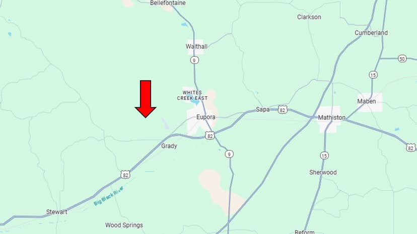 42 Acres in Webster County in Eupora, MS