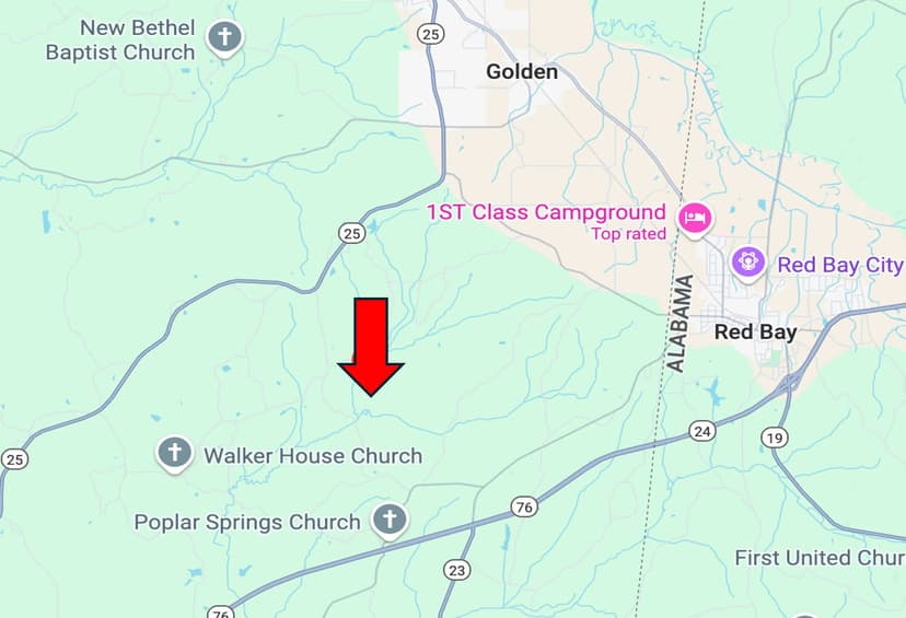 80 Acres in Itawamba County in Belmont, MS