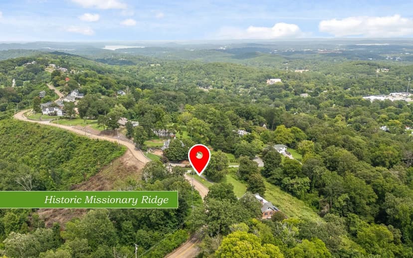 RARE HOME SITE on historic Missionary Ridge!