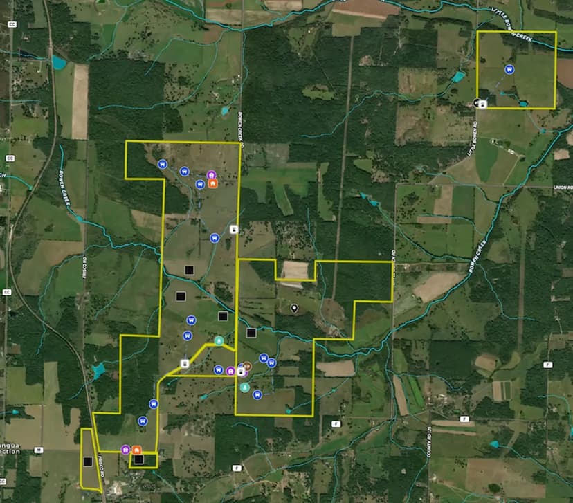 Bowen Creek Ranch Near Marshfield With Nice Home And Livestock Infrastructure