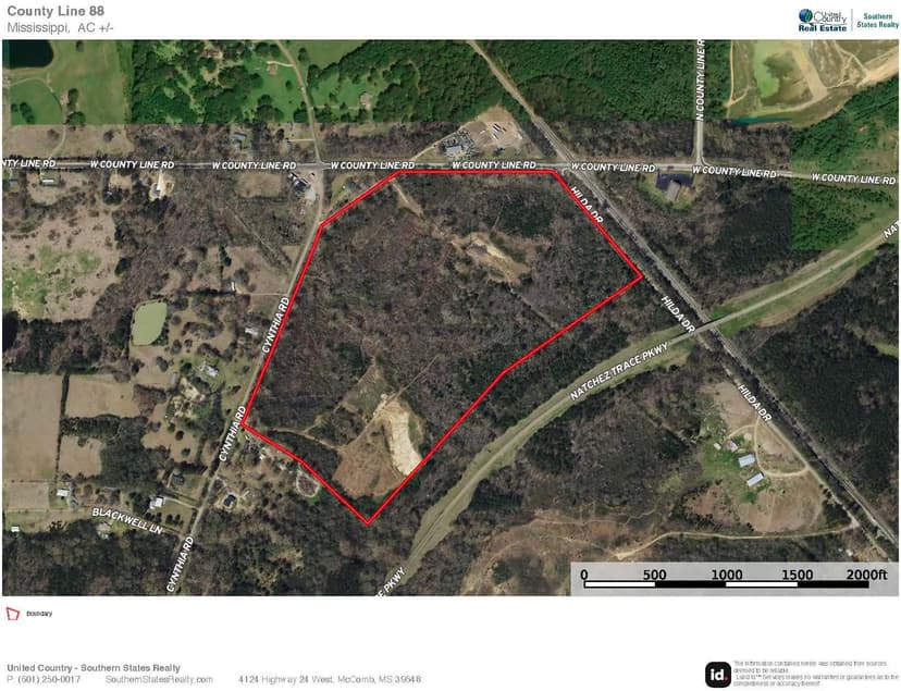 88 Acres for Sale in Hinds County Jackson, MS