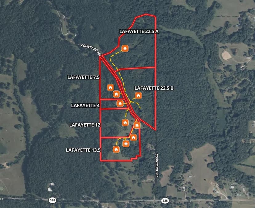 13.5 Acres in Lafayette County, MS