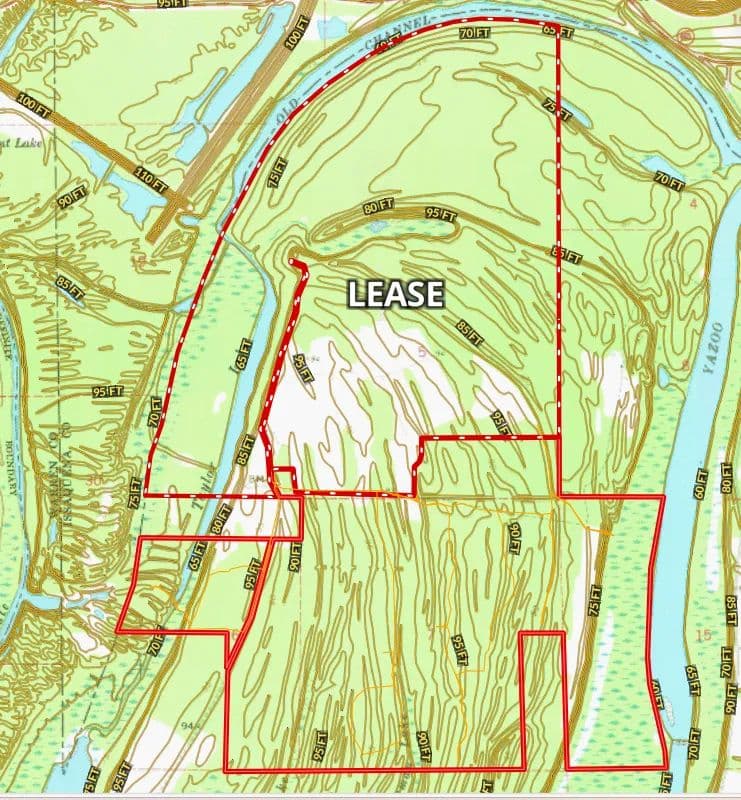 1,113.67 Acres with a Camp in Warren County, MS