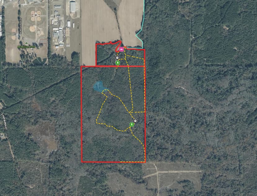 125 Acres With a Tiny Home in Leake County, MS