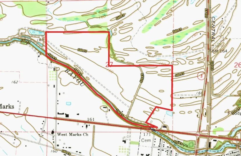 227 Acres in Quitman County, MS