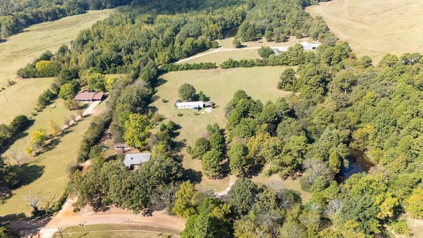 Two Houses on 9.3 Acres with Pond near Lake Bob Sandlin