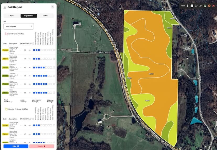 76± Acres of Timber And Food Plots Near Springfield, MO