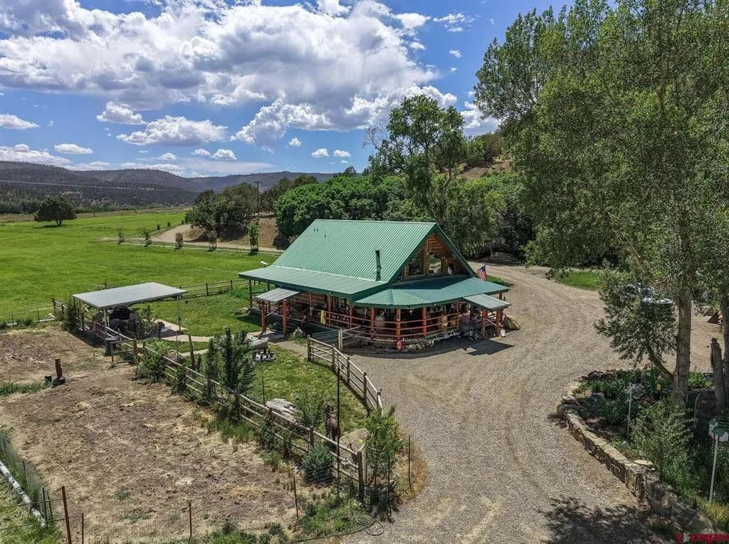 Property from 28575 County Road 500 - KW - Pagosa Springs, Colorado, 81147