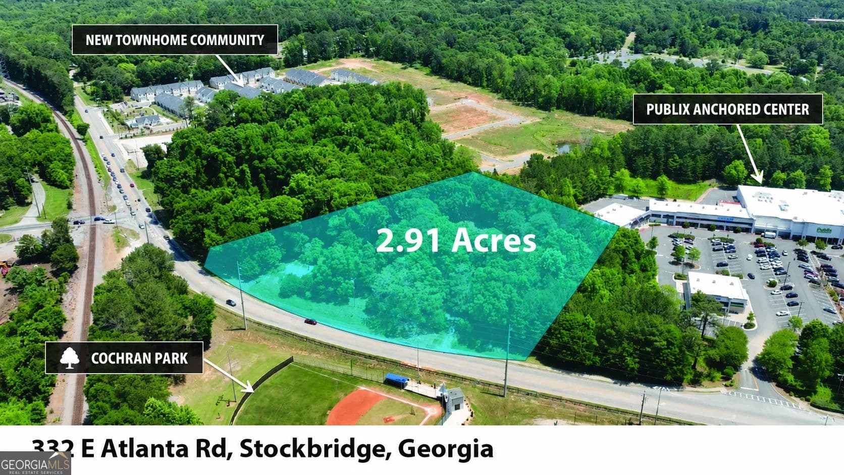 Property from 332 E Atlanta Road - KW - Stockbridge, Georgia, 30281