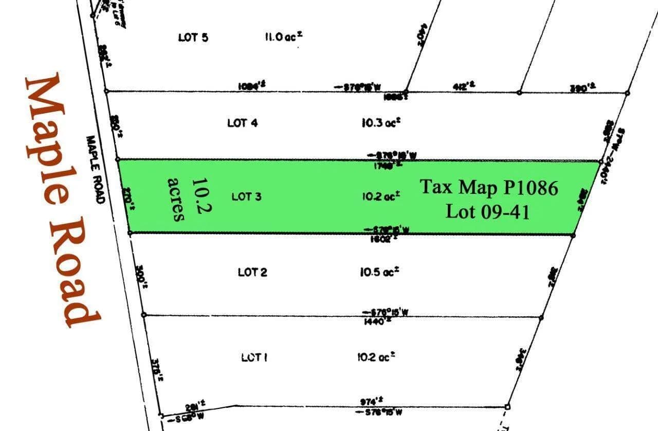 10.2 Acres of Land for Sale in Atkinson, Maine - Atkinson, Maine, 04426