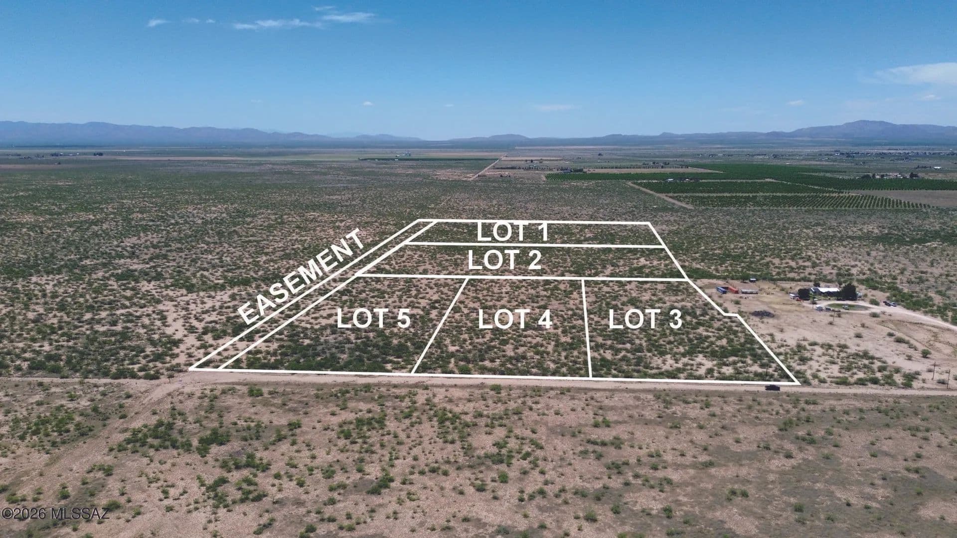 Property from 5 Acres N White Fawn Road #5 - KW - Elfrida, Arizona, 85610