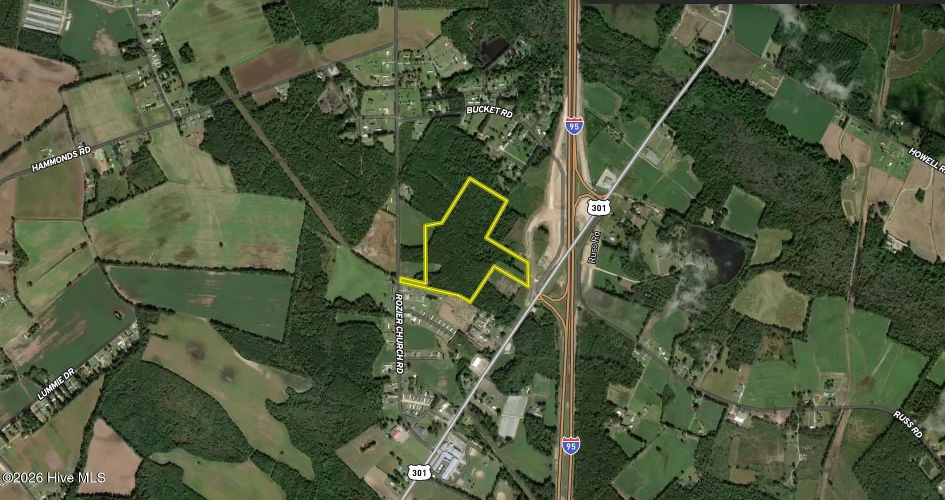 Property from 00 Rozier Church Road - KW - Lumberton, North Carolina, 28360