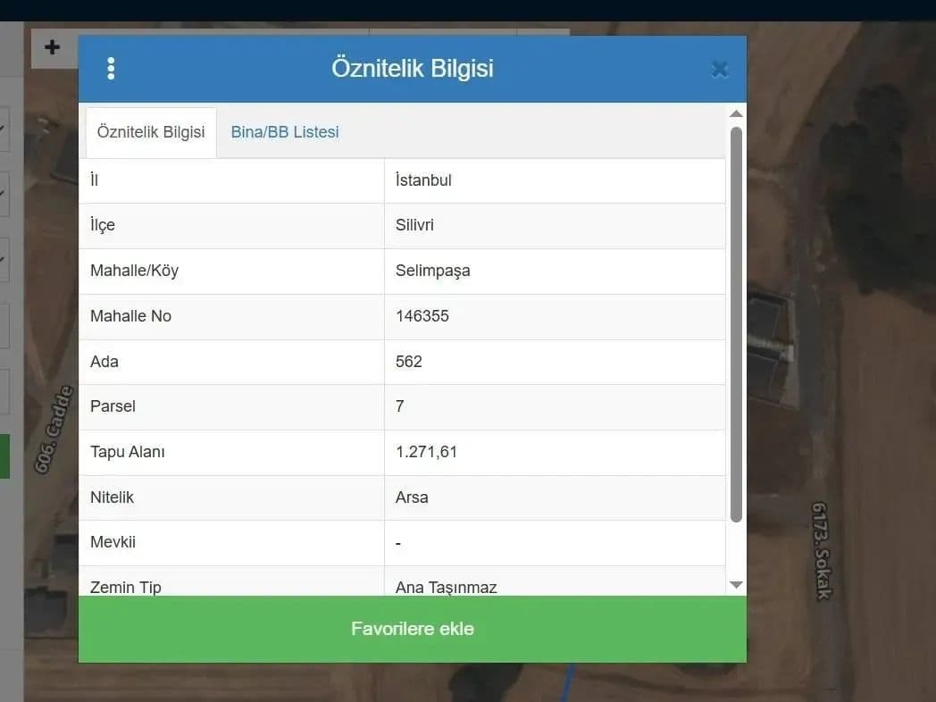 SİLİVRİ SELİMPAŞA'DA 1.271 M2 VİLLA İMARLI SATILIK ARSA - Turkey