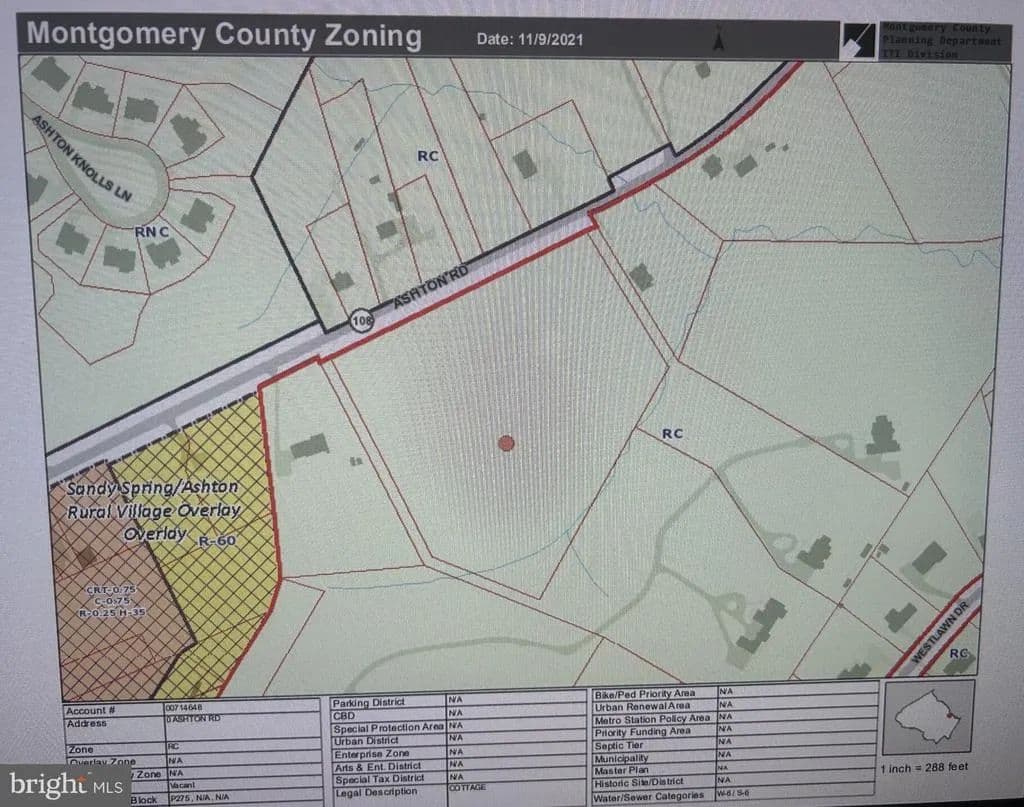 8.08 Acres of Land for Sale in Ashton, Maryland - Ashton, Maryland, 20861