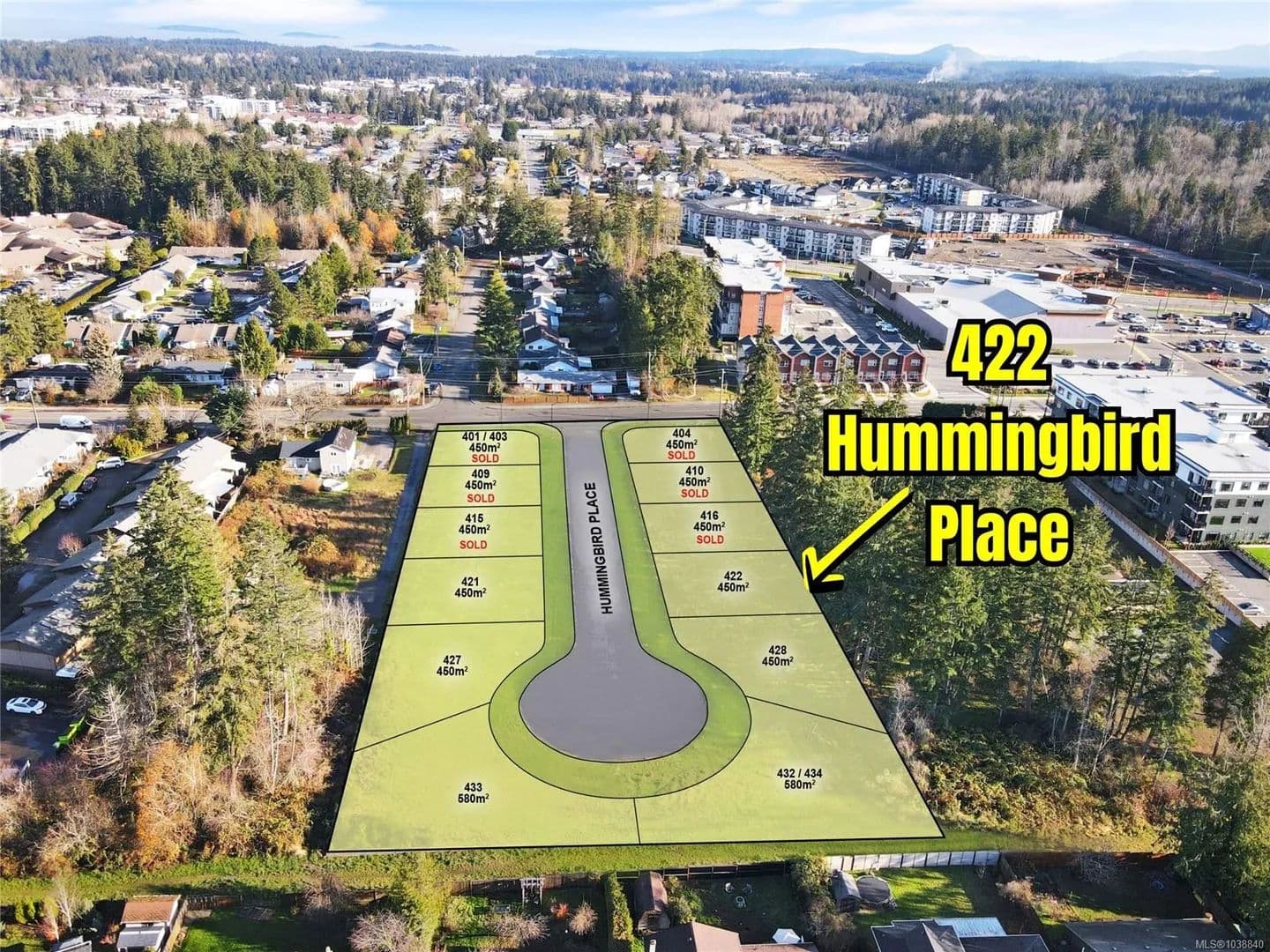 Property from 422 Hummingbird Pl - KW - land for sale