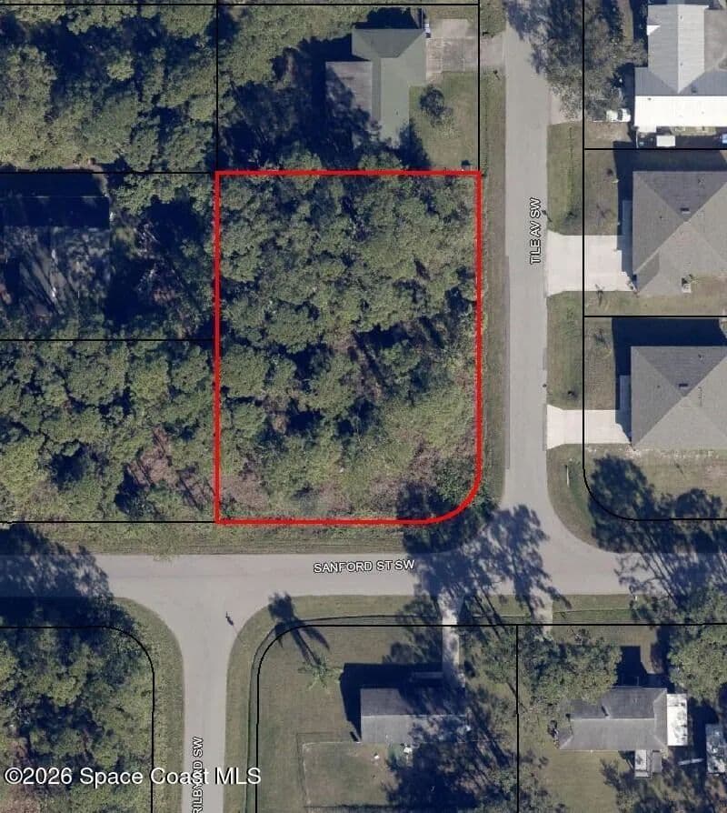 Property from 190 Tile Avenue SW - KW - Palm Bay, Florida, 32908