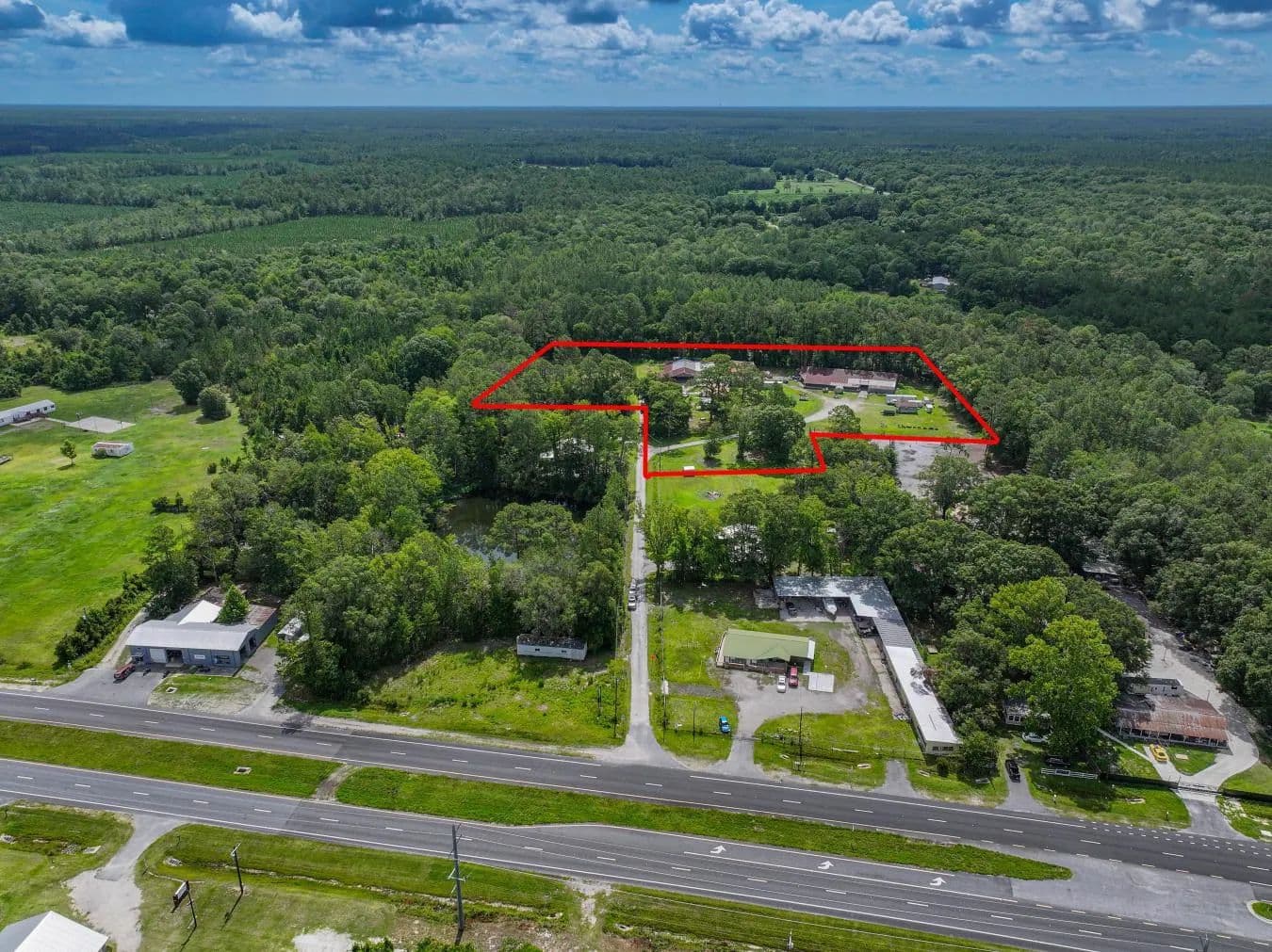 4.77 acres of Industrial-zoned property in Starke - land for sale