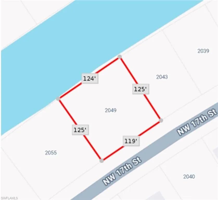 Property from 2049 NW 17th ST - KW - Cape Coral, Florida, 33993