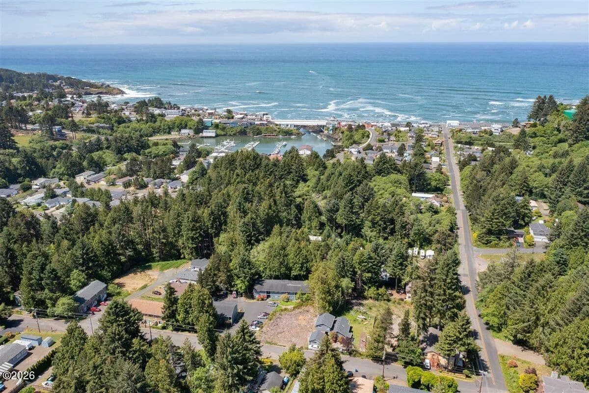 Property from TL 201 SE Ainslee Avenue - KW - Depoe Bay, Oregon, 97341