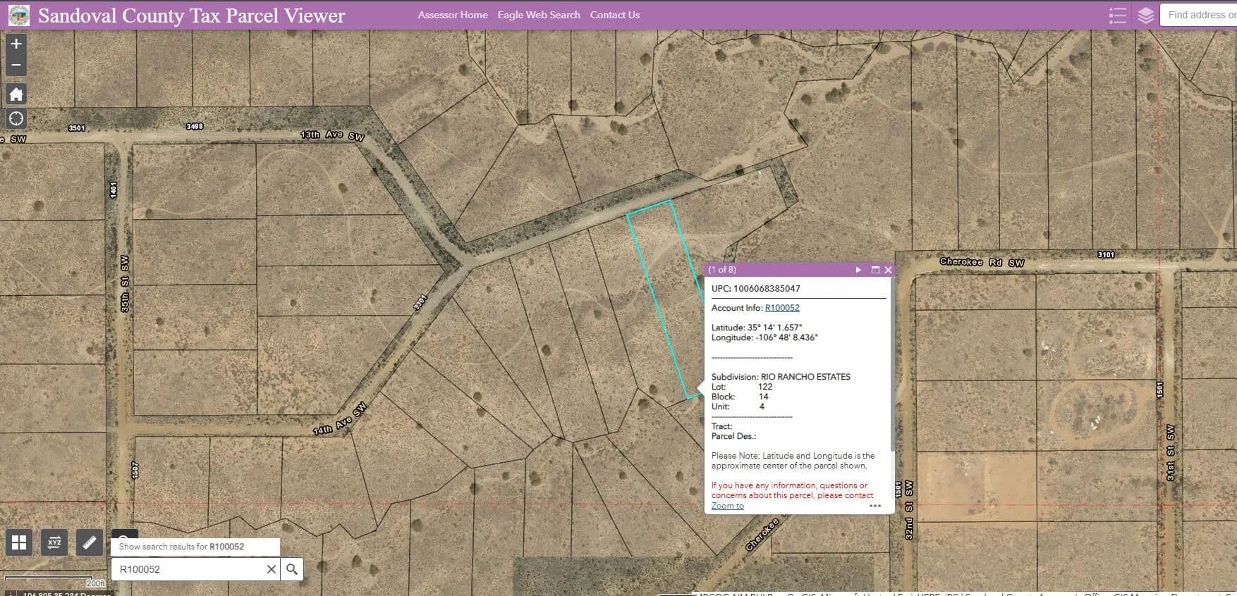 Property from 14TH (U4 B14 L122) Avenue SW - KW - Rio Rancho, New Mexico, 87124