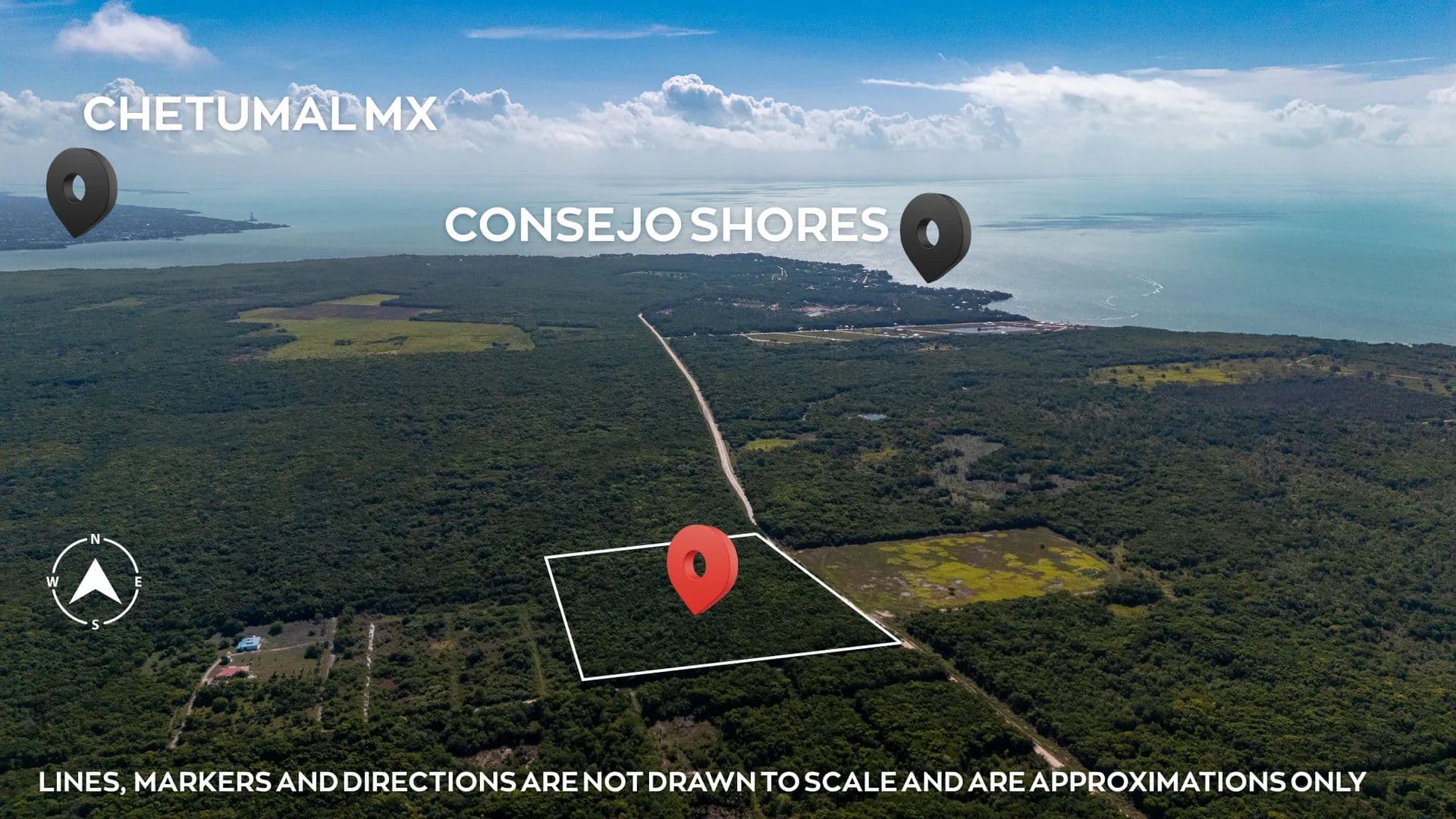20 Acres Along Belize's Growing Consejo Road Corridor - land for sale