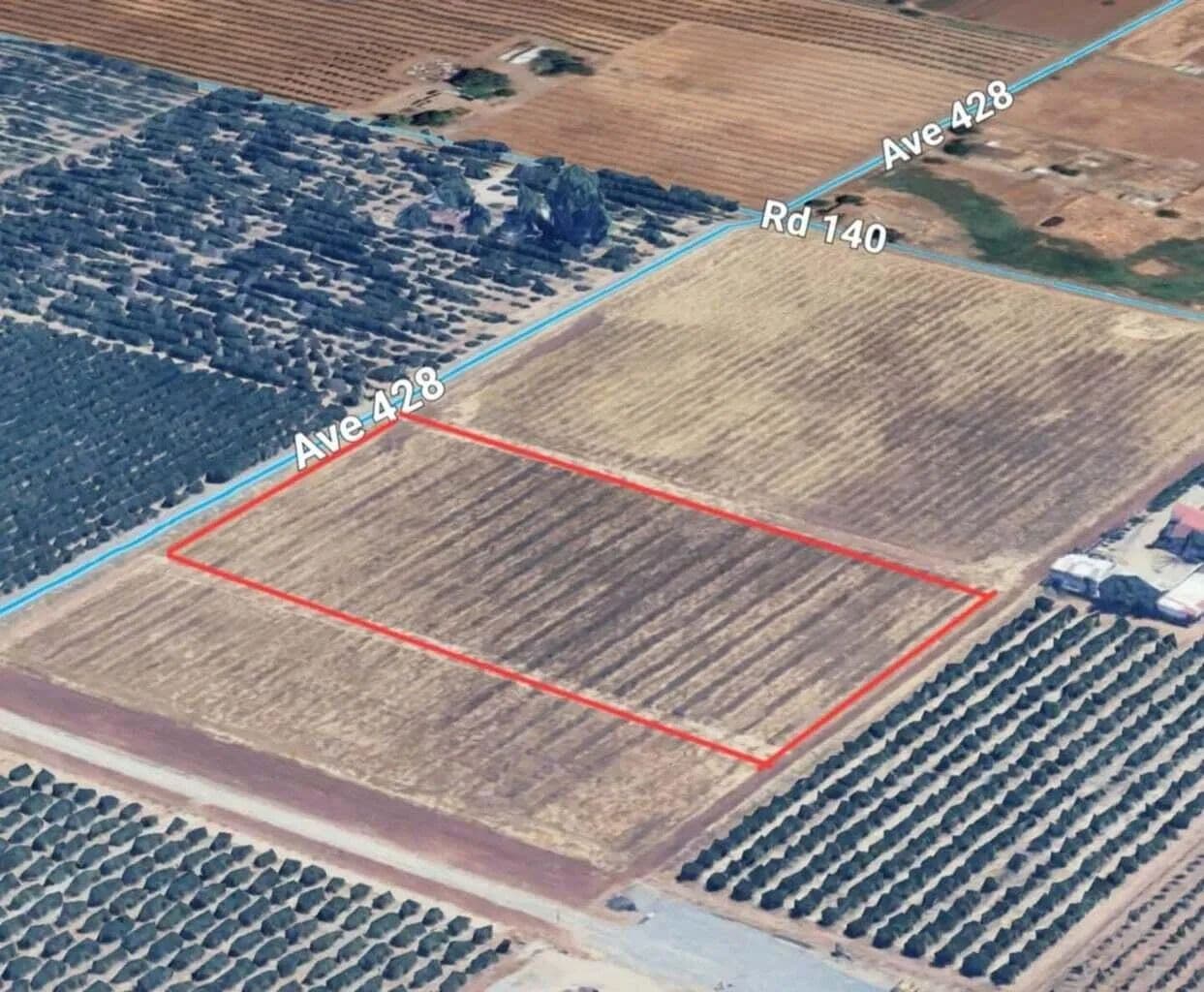 Property from 0 Ave 428 - KW - Orosi, California, 93647