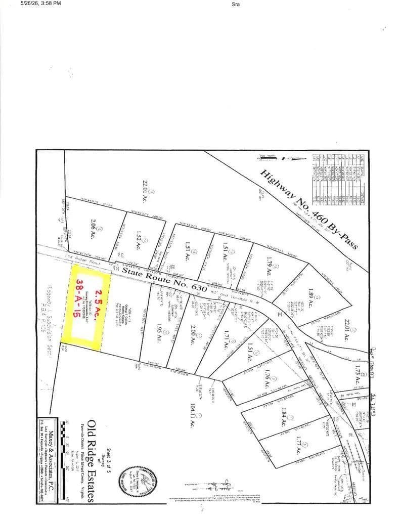 Property from Old Ridge Rd - KW - Farmville, Virginia, 23901