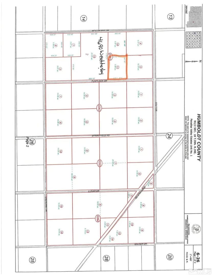 Lots & Land-Other in Winnemucca