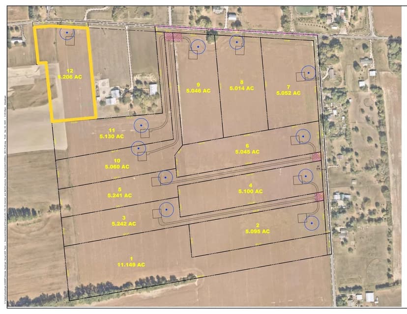 Property from 0 Harriott Road #Tract 11 - KW